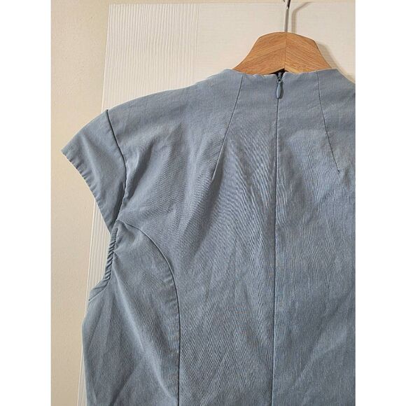 Anthropologie Maeve Cap-Sleeve Mock-Neck Mini Dress XS $148 - Picture 9 of 10